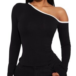 🖤Sexy Off Shoulder Long Sleeve Top